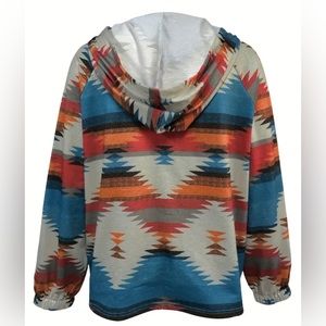 Aztec print sweater
